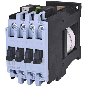 Контактор 6 А 24В CES 6.01 DC 2.2кВт "ЕТІ"