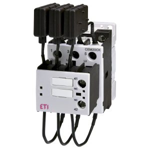 Контактор    29 A 400-440V CEM CK 20.01N 20кВАр "ЕТІ"
