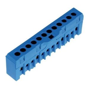 Клемник ESC-QBLOK7201 (синій, 10/16 мм2, 12 підключ.)