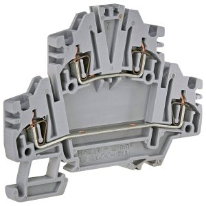 Клема пружинна дворівнева ЕSP2-HMD.1 (1,5 мм2, сіра)