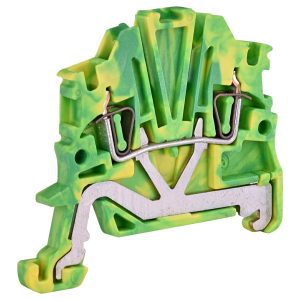 Клема пружинна заземляюча ESP-HTE.1 (1,5 мм2, жовто-зел.)