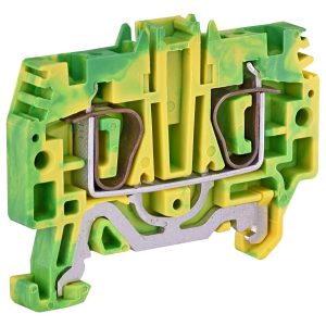 Клема пружинна заземляюча ESP-HTE.4 (4 мм2, жовто-зел.)