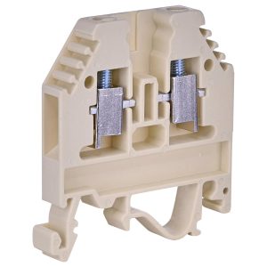 Клема гвинтова під запобіжник  з втулкою VSV 4 PA  (4 mm2_бежева)