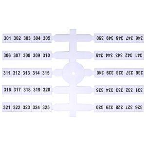 Маркувальна табличка (200шт.) EO3 (301-350)