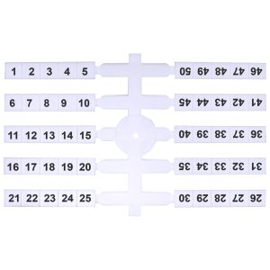 Маркувальна табличка (200шт.) EO3 (1-50)