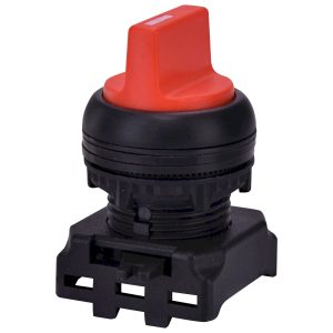 Поворотный переключатель EGS2-N-R (2-х поз., с фикс. 0-1, 45°, красный)