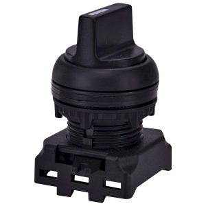 Поворотный переключатель EGS2-S-C (2-х поз., без фиксации 0-1, 45°, черный)