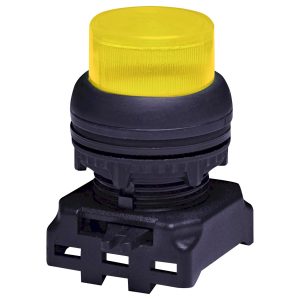 Кнопка-модуль виступаюча з підсвічуванням EGPI-Y (жовта)