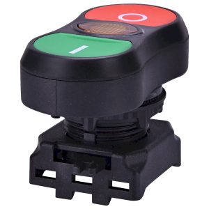 Кнопка-модуль здвоєна з підсв. "on/off" EGTI-A (помаранчева)