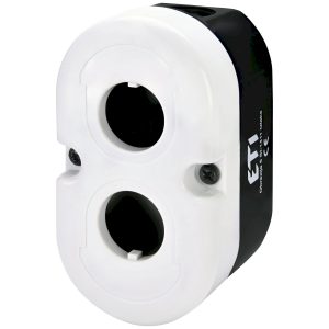 Корпус ESE2 (2 отвори, корпус сіро-чорний)