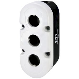 Корпус ESE3 (3 отвори, корпус сіро-чорний)