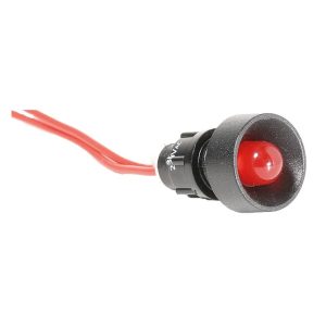Лампа сигнальна LS LED 10 R 230 (10мм, 230V AC, червона)