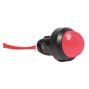 Лампа сигнальна LS LED 20 R 24 (20мм, 24V AC, червона)
