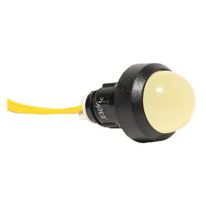 Лампа сигнальна LS LED 20 Y 230 (20мм, 230V AC, жовта)