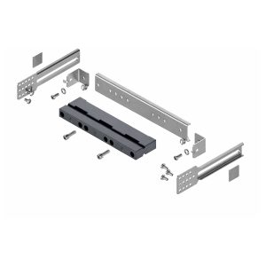 Кронштейн з тримачем BBS-60/3 верт. шин з плавним регулюванням глибини LG-B60-V2R P3 (3Р,Ш500)