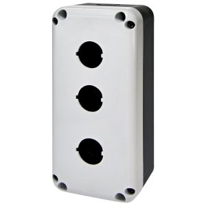Корпус ESB3 (Standart, 3 отвори, корпус сіро-чорний)