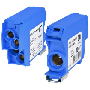 Блок розподільчий EDBJ-1x70-4x25N (192A, 1000V AC/DC, IN: 1x70, OUT: 4x25)