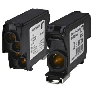 Блок розподільчий EDBJ-1x70-4x25/B (192A, 1000V AC/1500V DC, IN: 1x70, OUT: 4x25, чорний)