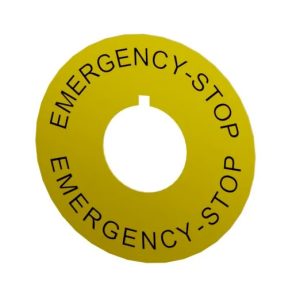 Кільце NSE-PL-EMG (з написом "Emergency/Stop")