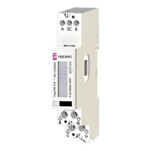 Лічильник 1-фазн. двонаправлений 1MEM40-BPO (40А, SO-імпульсний вихід)