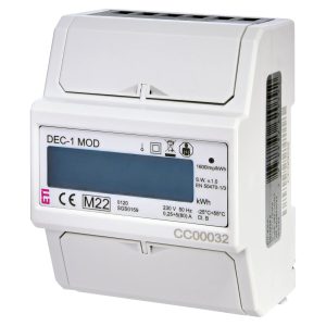 Лічильник 1-фазн. DEC-1MOD (80А, RS-485, MODBUS RTU, імпульсний вихід, 4.5мод.)