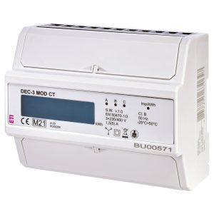 Лічильник 3-фазн. DEC-3MOD CT (5А, з ТС, RS-485, MODBUS RTU, 7мод.)