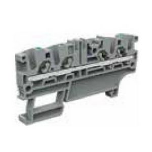 Клема пружинна ESH-EFC.1/2+2 (1,5 мм2, сіра, 2вх.+2вих., push-in)