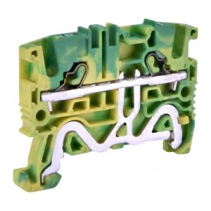 Клема пружинна заземляюча ESH-EFCE.1 (1,5 мм2, жовто-зел., push-in)