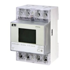 Лічильник 3-фазн. двонаправлений 3MEM65-BPO-MID (65А, MID, ІЧ порт, імпульсний вихід)