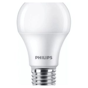 Лампа светодиодная классическая 4,9W 2700K 470lm A60 CorePro (2 года) "PHILIPS" (E)