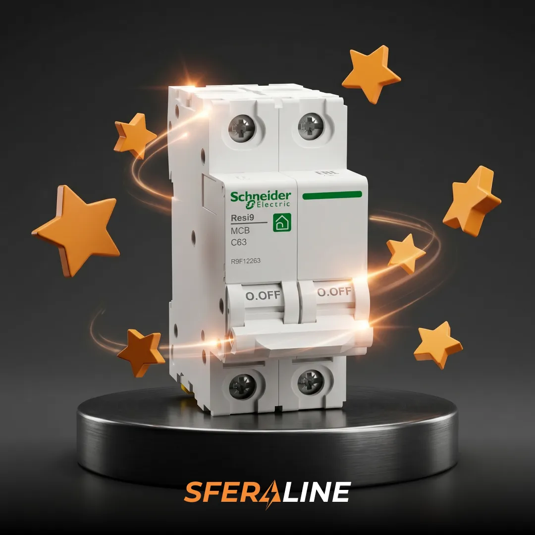 Автоматический выключатель Schneider Electric | Обзор серии Resi9