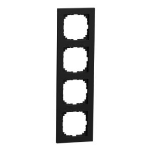 Рамка M-Pure, 4 пости, матовий чорний