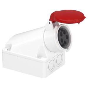 Розетка 115 стаціонарна 3Р+PЕ+N 16А 380В IP44 (C3)