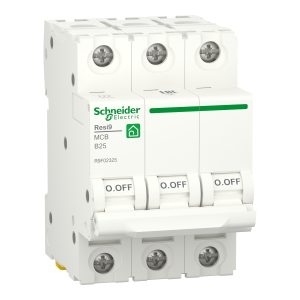Автоматичний вимикач. 3-п. RESI9 25A В (6kA) SCHNEIDER ELECTRIC (C2)