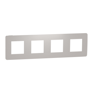 Рамка 4-х кратна "Studio Color" Шампань/білий (C3)