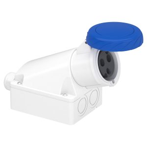 Розетка 123 стаціонарна 2Р+PЕ 32А 220В IP67 (C3)