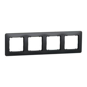 Рамка 4-х кратна "Sedna Design" Чорний