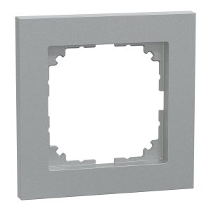 Рамка 1-а кратна "M-pure" алюміній, полікарбонат