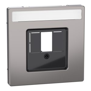 Панель розетки TAE/Audio/USB "D-Life" нікель