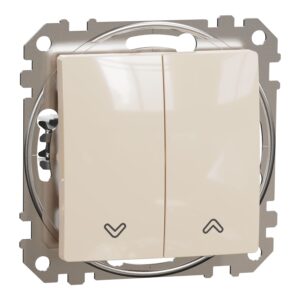 Вимикач жалюзі внутр. "Sedna Design" Бежевий