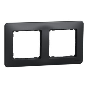 Рамка 2-а кратна "Sedna Design" Чорний
