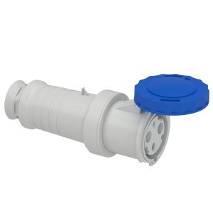 Розетка 233 переносна 2Р+РЕ 63А 220В IP67 C3)