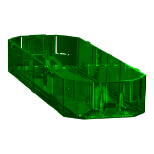 Кришка супортів, 4 модулі, Unica System+