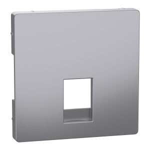 Панель розетки телефонної RJ11/12 внутрішня. "D-Life" нержавіюча сталь (C3)