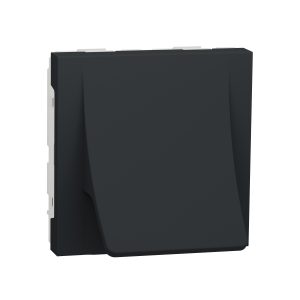 Лицьова панель виводу кабеля 2 модулі "UNICA NEW" антрацит (C1)