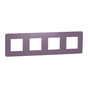 Рамка 4-х кратна "Studio Color" Ліловий/білий (C3) (знятий з в-ва  30.06.2023)