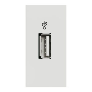 Розетка 1-а USB внутрішня 3.0 1 мод. "UNICA NEW" біла (C3)