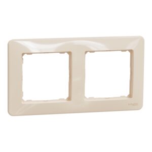 Рамка 2-а кратна "Sedna Design" Бежевий