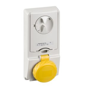 Розетка Mureva 16A 2P+E 130ВAC IP65