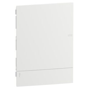 Щит пластиковий ЩРВ-П- 54 мод вбуд.уст. IP40 ІР40 білі двері Resi9 (Schneider)